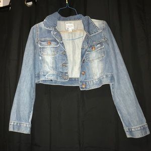 Cropped Jean Jacket